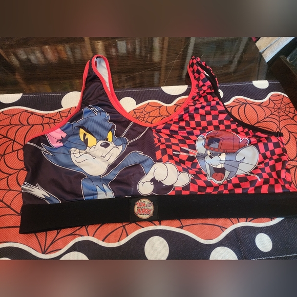 Tom and Jerry sports bra and underwear NWOT - Picture 5 of 7